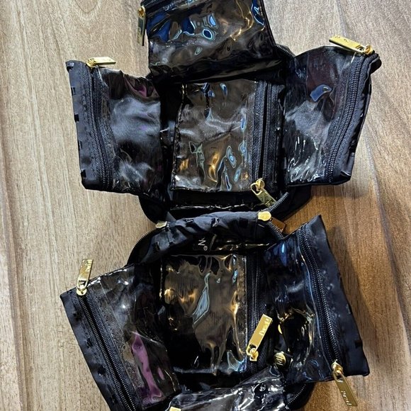 PurseN Tiara Weekender Jewelry Case Quilted Midnight Travel - Picture 7 of 8